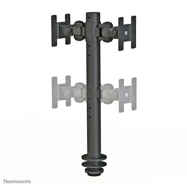 Neomounts FPMA-D050DBLACK fäste och ställ till bildskärm 76,2 cm (30") Bord Svart
