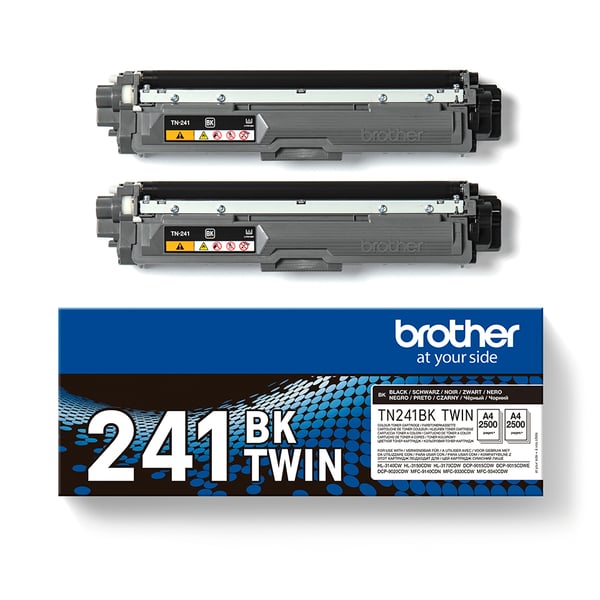 Brother TN241BK - 2-pak - Sort - original