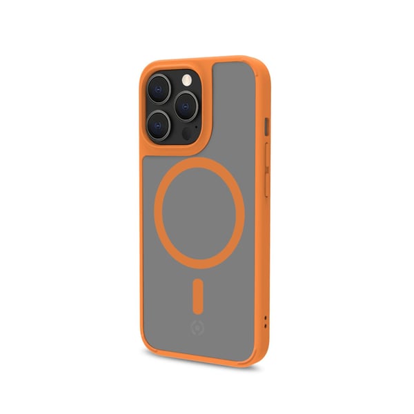 Celly Magmatt mobiltelefon etui 15,5 cm (6.1") Cover Transparent, Gul