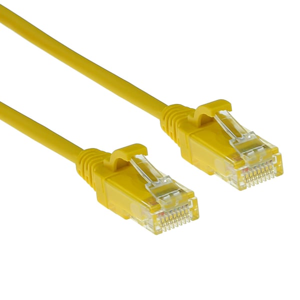 ACT DC9800 netværkskabel Gul 0,5 m Cat6 U/UTP (UTP) ACT DC9800 netværkskabel Gul 0,5 m Cat6 U/UTP (UTP)
