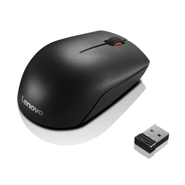 Lenovo 300 datormöss Resor Ambidextrous RF Trådlös laser 1000 DPI