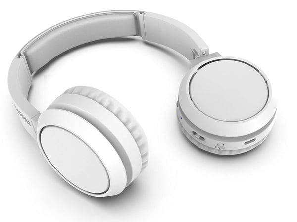 Philips 4000 series TAH4205WT/00 hovedtelefoner/headset Trådløs Opkald/musik USB Type-C Bluetooth Hvid