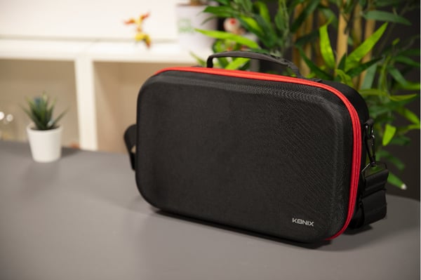 Konix KX MY SWITCH BIG CARRY CASE Hårdt etui Nintendo Sort, Rød