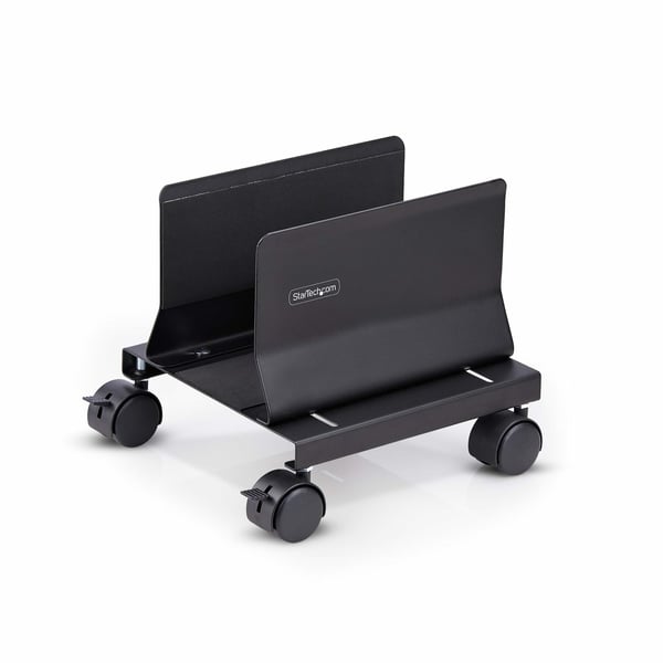 StarTech.com Datorvagn Rullande CPU-hållare med Hjul, Justerbar