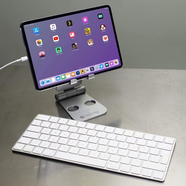 Techly I-SMART-STAND6 holder Passiv holder Mobiltelefon/Smartphone Sølv
