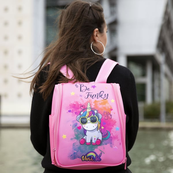 Konix Unik KX BE FUNKY BACKPACK Rygsæk Nintendo Lyserød