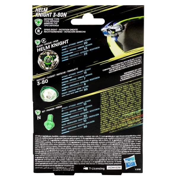 Beyblade X Helm Knight 3-80N -aloituspakkaus