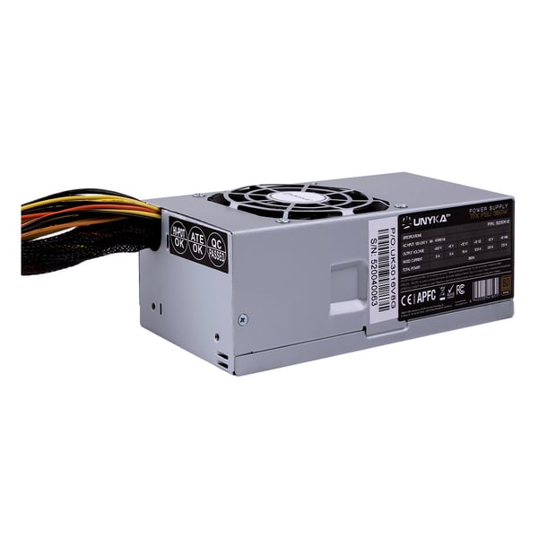 UNYKAch TFX 350W 80 Plus Bronze strömförsörjningsenheter 20+4 pin ATX Silver
