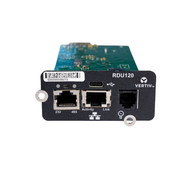 Vertiv Liebert IntelliSlot RDU120 Intern Ethernet 1000 Mbit/s