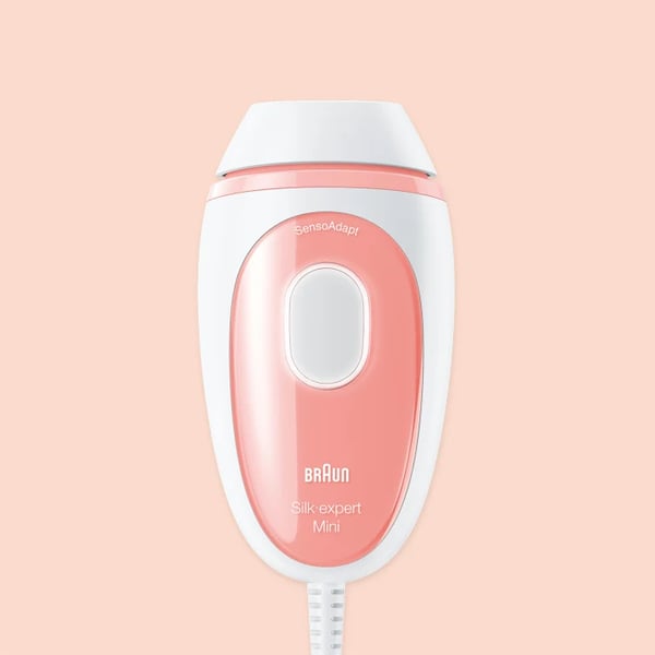 Braun Silk-expert Mini PL1000 IPL Intensivt pulserat ljus (IPL) Rosa, Vit