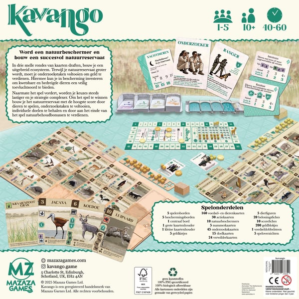 Asmodee Kavango Lautapeli