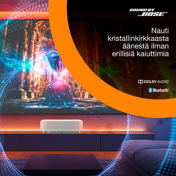 Epson Lifestudio Grand EH-LS670W – timantinvalkoinen