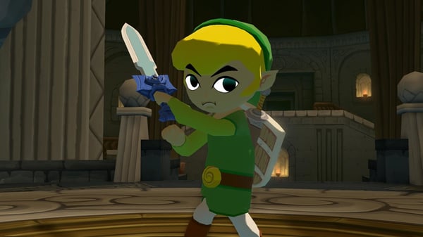Nintendo The Legend of Zelda : The Wind Waker HD - Selects Tyska, Engelska, Spanska, Franska, Italienska Wii U