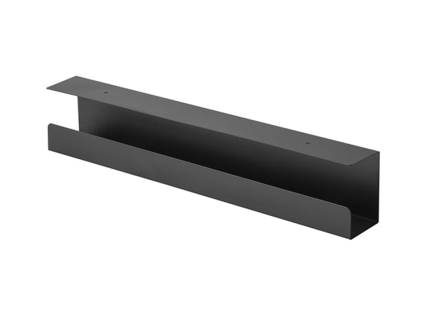 Equip 650863 kabelorganisator Skrivebord Kabelbakke Sort 1 stk