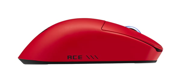 ASUS ROG Harpe II Ace RED hiiri Pelaaminen Oikeakätinen RF Wireless + Bluetooth + USB Type-A Optinen 42000 DPI