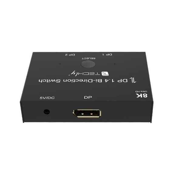 Techly IDATA-DP-2DP-8KT videokytkin DisplayPort