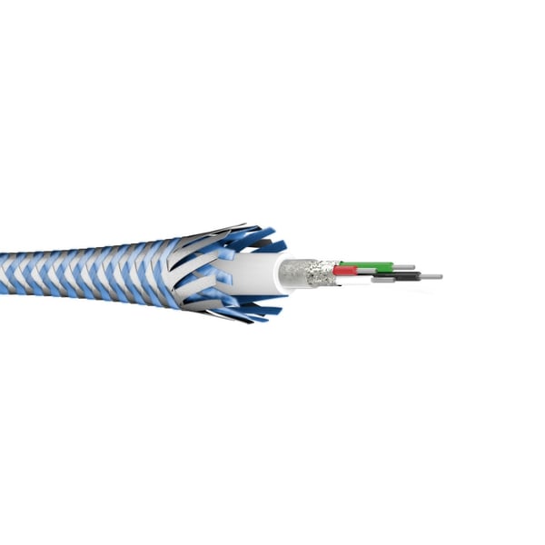 Hama 00183311 Lightning kabel 1,5 m Blå, Sølv