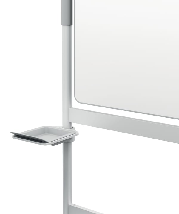 Nobo Move & Meet drejbare, mobile whiteboard 1500x1200 mm