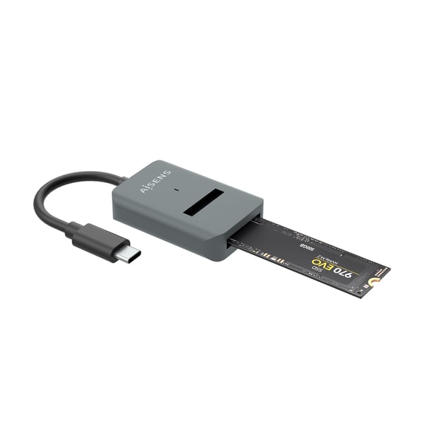 AISENS ASUC-M2D012-GR Hölje för lagringsenheter SSD-inkapsling Grå M.2