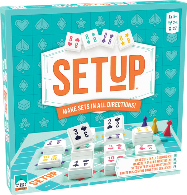 Asmodee SETUP Brädspel Familj