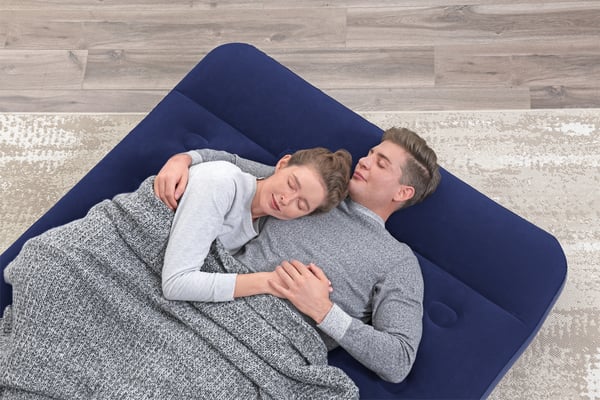 Bestway 67225 / 24 luftmadras Dobbelt madras Blå