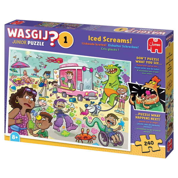 Wasgij Junior 1 - Det iskolde gys! (240 brikker)