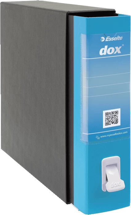 Esselte Dox 2 rengaskansio A4 Musta, Sininen