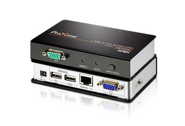 ATEN USB VGA Cat 5 KVM-extender (1280 x 1024 @150 m) ATEN USB VGA Cat 5 KVM-extender (1280 x 1024 @150 m)