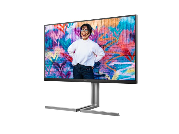 AOC U3 U32U3CV tietokoneen litteä näyttö 80 cm (31.5") 3840 x 2160 pikseliä 4K Ultra HD LCD Musta