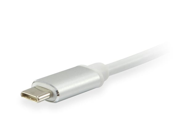 Equip 133453 USB grafisk adapter 4096 x 2160 pixel Hvid