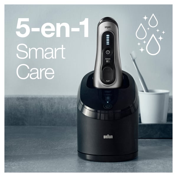 Braun Series 8 81744520 rakapparater för män Folierakapparat Silver