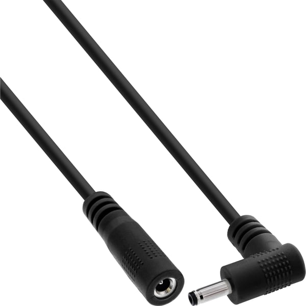 InLine 26902P el-ledning Sort 2 m DC 3.5 x 1.35 mm