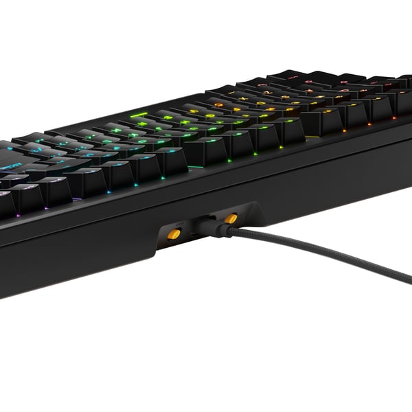 Glorious Gaming GMMK 3 HE 100% Prebuilt tastatur Spil USB QWERTY US engelsk Sort