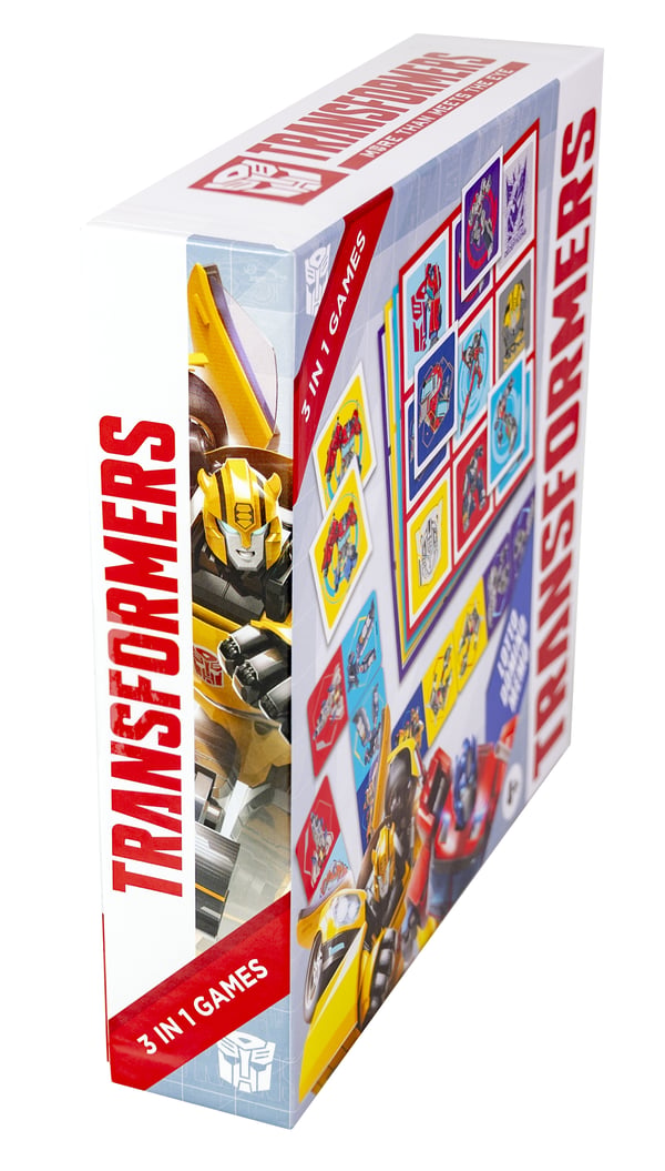 Tactic Peppa Pig Transformers 3 in 1 Lotto, Domino, Memo