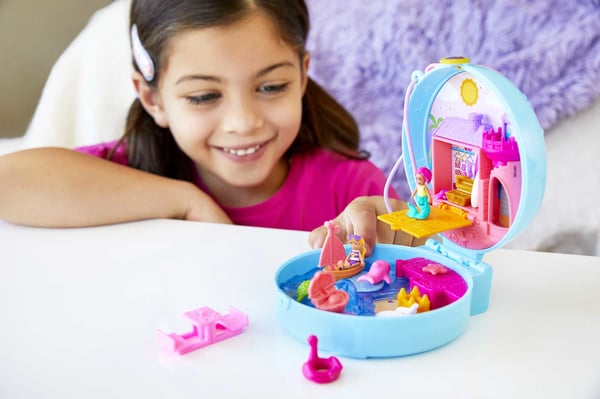 Polly Pocket Dolphin Beach Compact