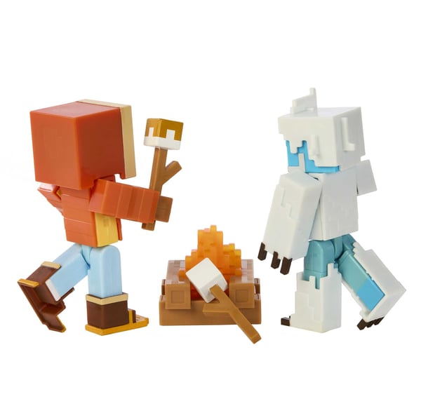 Minecraft CREATOR-SERIEN MONTERA ENDERWOOD YETI-SKRÄCK BERÄTTELSEPAKET-figurer