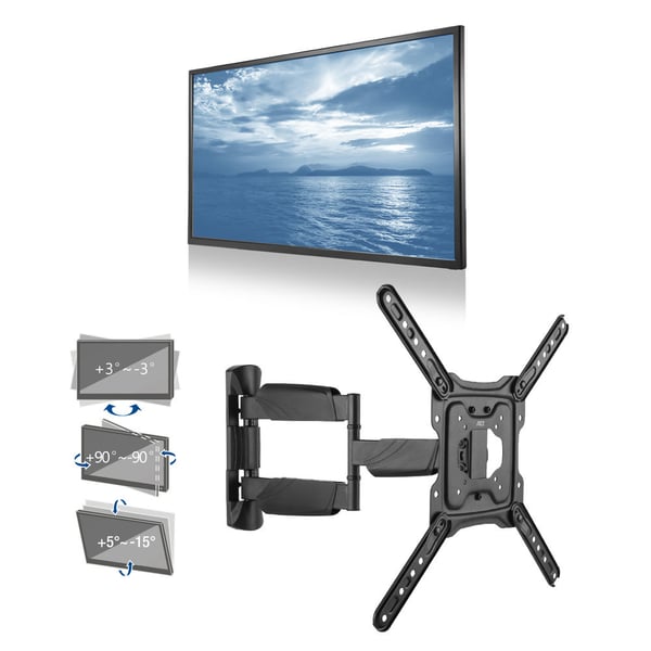 ACT AC8354 tv-fäste 139,7 cm (55") Svart