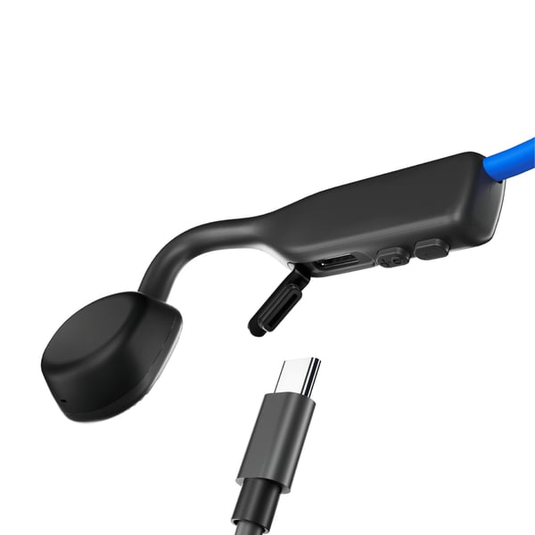 SHOKZ OpenMove Kuulokkeet Langaton Ear-hook Puhelut/Musiikki USB Type-C Bluetooth Sininen