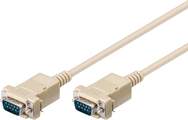 Microconnect SCSEHH2 serielkabel Hvid 1,8 m DB-9