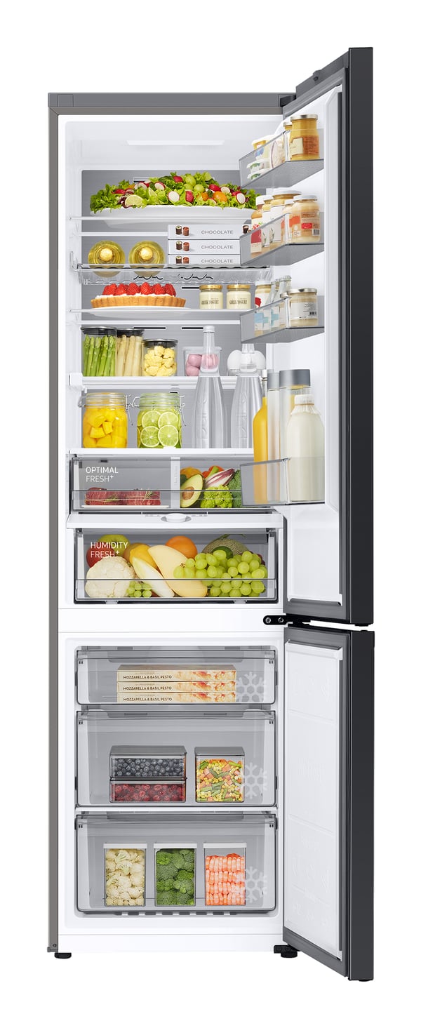 Samsung RB38C7B6AB1 Fritstående Sort