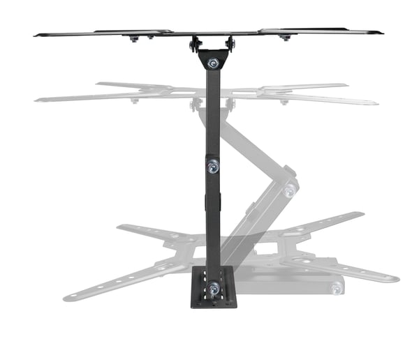 Manhattan 462624 tv-fäste 139,7 cm (55") Svart