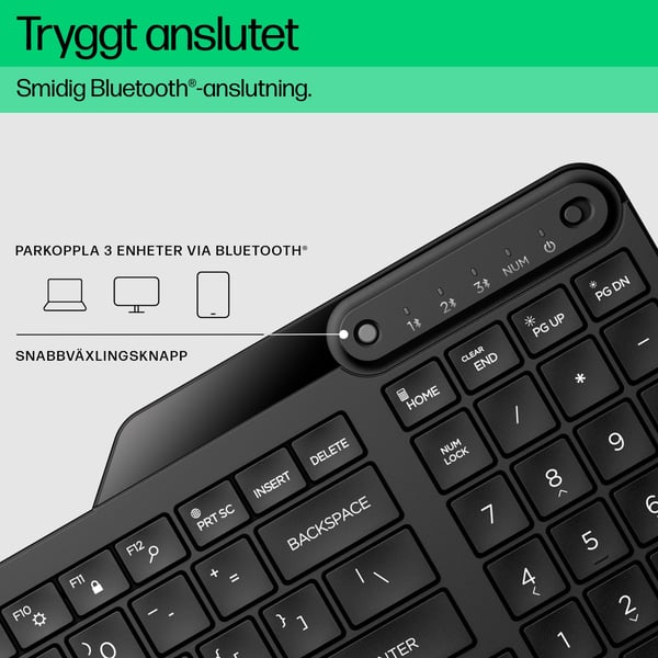 HP 460 Multi-Device Bluetooth-tangentbord