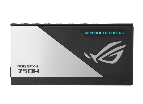 ASUS ROG Loki SFX-L 750W Platinum strömförsörjningsenheter 20+4 pin ATX Svart, Silver