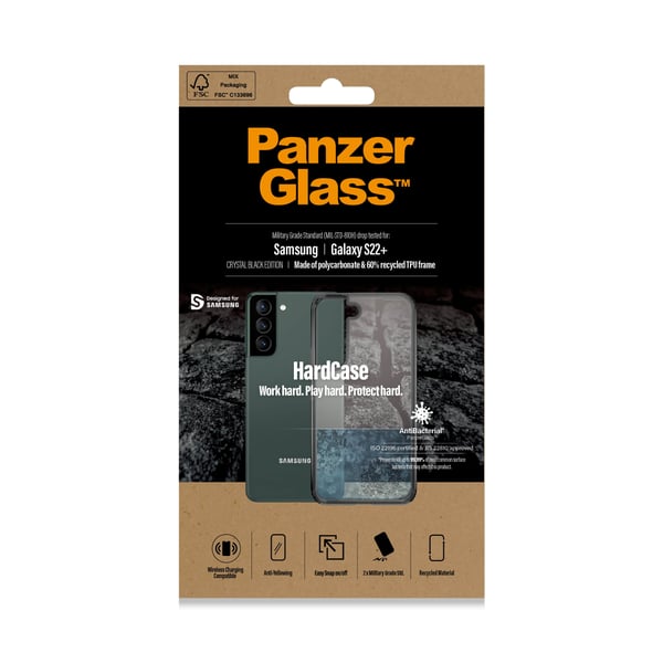 PanzerGlass ® HardCase Samsung Galaxy S22+ 5G - Smokey Sort