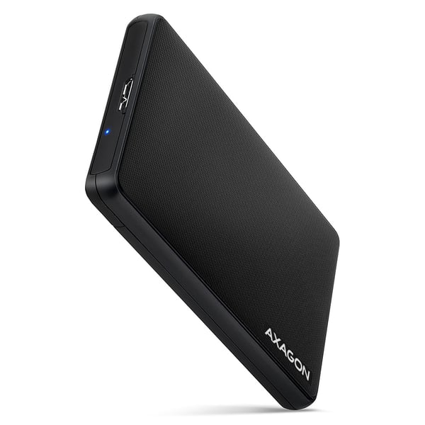 Axagon EE25-SL drevkabinet HDD/SSD kabinet Sort 2.5"