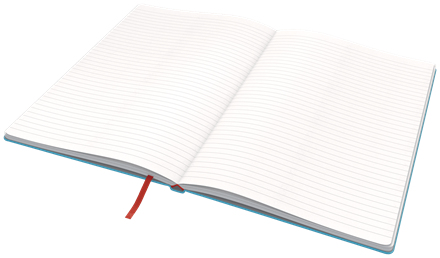 Leitz Cosy notesbog Soft Touch linjeret med Hardcover
