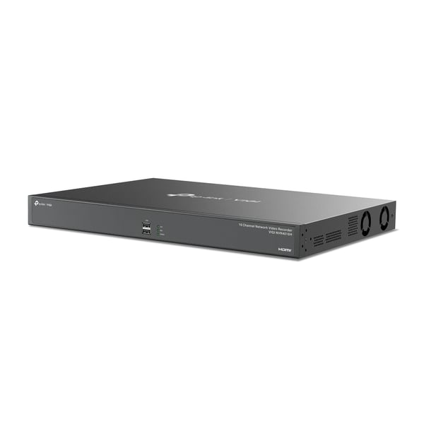 TP-Link VIGI NVR4016H verkkovideotallennin Musta