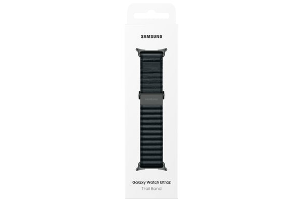 Samsung Trail Band (S/M/L) for Galaxy Watch Ultra2 Sort Stof