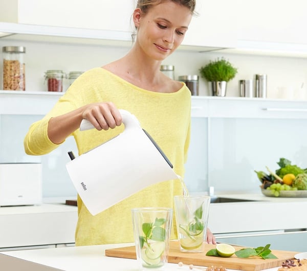 Braun PurEase WK 3100 WH vedenkeitin 1,7 L 2200 W Valkoinen