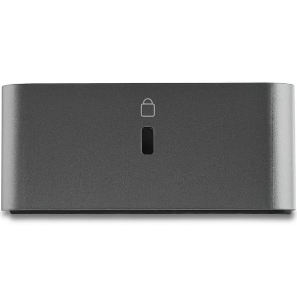 StarTech.com DK30C2DPEP kannettavien tietokoneiden telakka ja porttitoistin Langallinen USB 3.2 Gen 1 (3.1 Gen 1) Type-C Musta, Harmaa